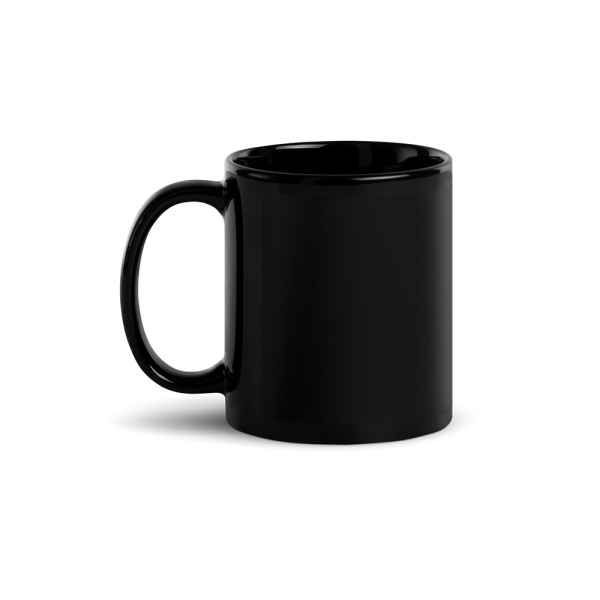 Black Glossy Mug